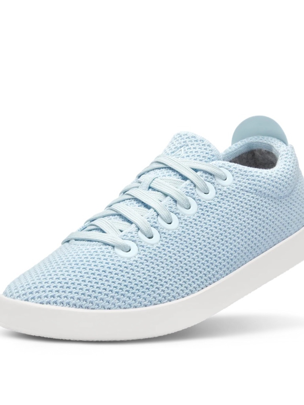 allbirds Women's Light Blue Knit Casual Sneaker